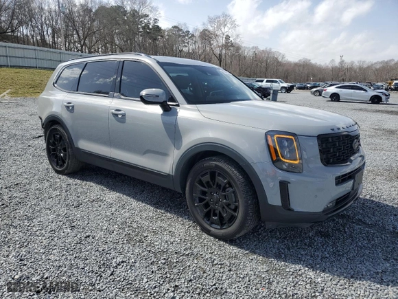 2021 Kia Telluride SX with VIN 5XYP5DHC6MG189954, listed as a Copart auction lot 47847545 with 67,607 mi miles and Salvage Title. Bid and sale history available at carsss.com. Image 4.