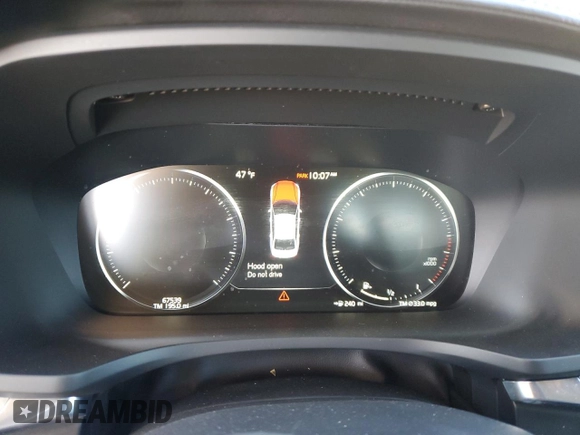 2022 Volvo S60 Plus Dark Theme with VIN 7JRL12TL2NG157962, listed as a Copart auction lot 49443275 with 67,539 mi miles and Salvage Title. Bid and sale history available at carsss.com. Image 9.