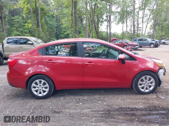 2013 Kia Rio EX with VIN KNADN4A38D6216262, listed as a IAAI auction lot 42621711 with 130,198 mi miles and . Bid and sale history available at DreamBid. Image 13.