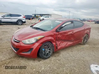 2016 Hyundai Elantra SE with VIN 5NPDH4AE8GH781021, listed as a Copart auction lot 58315835 with 181,689 mi miles and Salvage title. Bid and sale history available at DreamBid. Image 1.