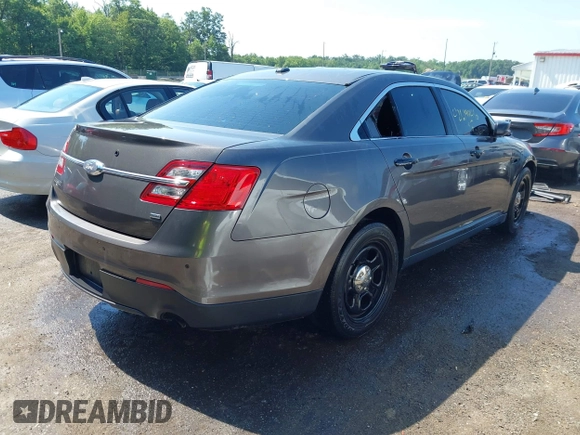 2016 Ford Police Interceptor with VIN 1FAHP2MK3GG126608, listed as a IAAI auction lot 42619846 with 39 mi miles and . Bid and sale history available at DreamBid. Image 4.