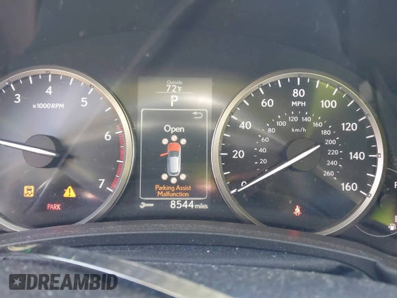 2016 Lexus NX 200t with VIN JTJBARBZ9G2052633, listed as a IAAI auction lot 41449501 with 57,686 mi miles and . Bid and sale history available at DreamBid. Image 7.
