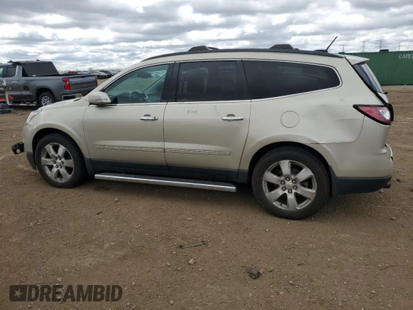 2016 Chevrolet Traverse LTZ with VIN 1GNKVJKD3GJ192400, listed as a Copart auction lot 52664495 with 150,272 mi miles and Salvage Title. Bid and sale history available at DreamBid. Image 2.