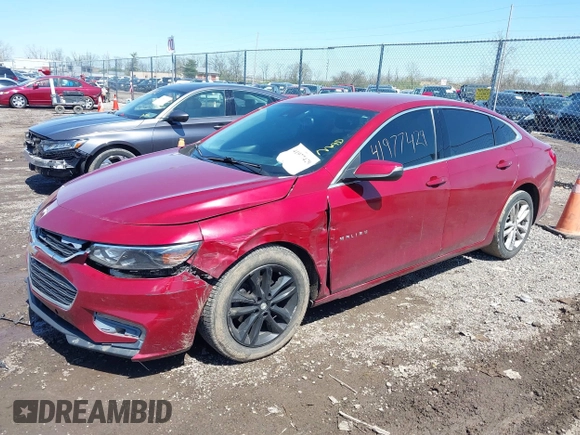 2016 Chevrolet Malibu LT with VIN 1G1ZE5ST6GF246855, listed as a IAAI auction lot 41977429 with 98,318 mi miles and . Bid and sale history available at DreamBid. Image 17.