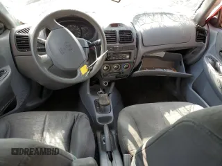 2005 Hyundai Accent GLS with VIN KMHCG45CX5U618473, listed as a Copart auction lot 76752994 with 0 mi miles and Salvage Title. Bid and sale history available at carsss.com. Image 8.