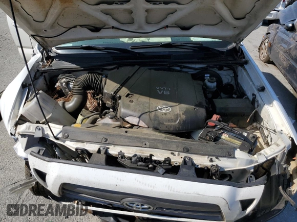 2010 Toyota Tacoma PreRunner with VIN 5TEJU4GN9AZ691581, listed as a Copart auction lot 50878855 with 236,777 mi miles and Salvage Title. Bid and sale history available at DreamBid. Image 11.