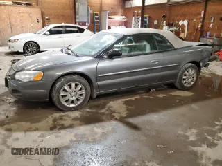 2005 Chrysler Sebring Limited with VIN 1C3EL65R65N512724, listed as a Copart auction lot 78436454 with 84,271 mi miles and Salvage Title. Bid and sale history available at DreamBid. Image 1.