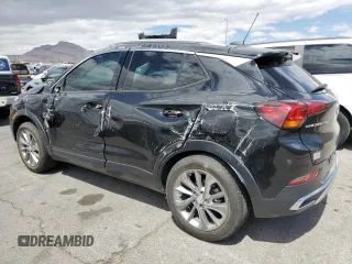 2022 Buick Encore GX Essence with VIN KL4MMFSL7NB147731, listed as a Copart auction lot 54789555 with 17,217 mi miles and Salvage title. Bid and sale history available at DreamBid. Image 2.