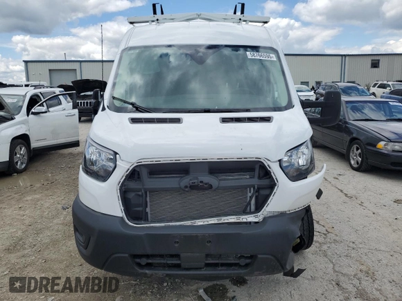2023 Ford Transit Cargo with VIN 1FTBR1C83PKA24362, listed as a Copart auction lot 58766595 with 7,047 mi miles and Salvage title. Bid and sale history available at DreamBid. Image 5.
