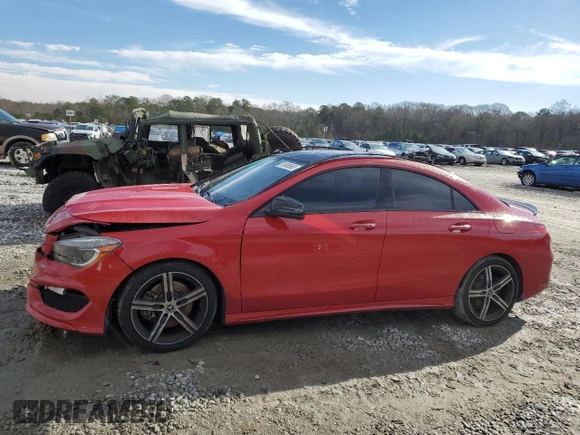 2016 Mercedes-Benz CLA 250 with VIN WDDSJ4EB5GN358933, listed as a Copart auction lot 81888663 with 90,371 mi miles and . Bid and sale history available at DreamBid. Image 1.