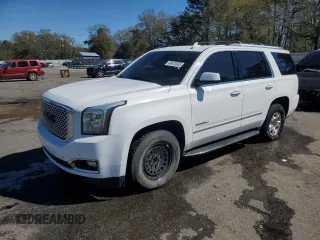 2015 GMC Yukon Denali with VIN 1GKS1CKJ9FR566390, listed as a Copart auction lot 48472835 with 167,719 mi miles and Salvage Title. Bid and sale history available at carsss.com. Image 1.