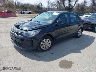 2018 Kia Rio LX with VIN 3KPA24AB8JE068304, listed as a IAAI auction lot 41853804 with 95,256 mi miles. Bid and sale history available at carsss.com. Image 17.