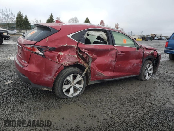 2017 Lexus NX 300h with VIN JTJBJRBZ1H2066124, listed as a Copart auction lot 84041074 with Not Provided miles and Salvage Title. Bid and sale history available at DreamBid. Image 3.