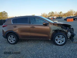 2019 Kia Sportage LX with VIN KNDPM3AC8K7598121, listed as a IAAI auction lot 41805939 with 119,050 mi miles and . Bid and sale history available at carsss.com. Image 14.