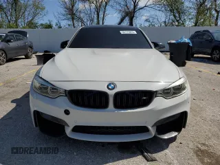 2015 BMW M3 with VIN WBS3C9C5XFP803228, listed as a Copart auction lot 52173245 with 105,597 mi miles and Salvage title. Bid and sale history available at DreamBid. Image 5.