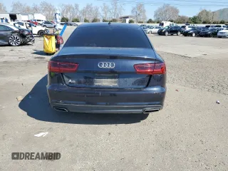 2017 Audi A6 Premium Plus with VIN WAUD8AFC1HN130754, listed as a Copart auction lot 43744333 with 91,889 mi miles. Bid and sale history available at carsss.com. Image 6.