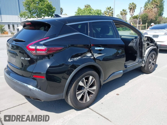 2020 Nissan Murano SV with VIN 5N1AZ2BS1LN104603, listed as a IAAI auction lot 42184170 with 79,916 mi miles and . Bid and sale history available at DreamBid. Image 4.