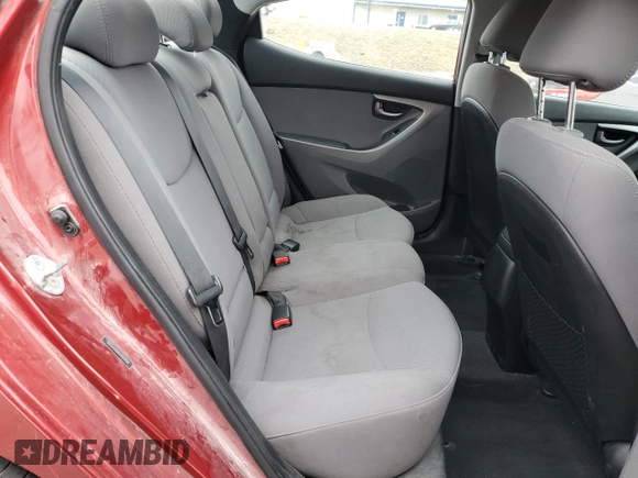 2016 Hyundai Elantra SE with VIN 5NPDH4AE6GH665252, listed as a Copart auction lot 47751005 with 164,901 mi miles and Salvage Title. Bid and sale history available at carsss.com. Image 11.