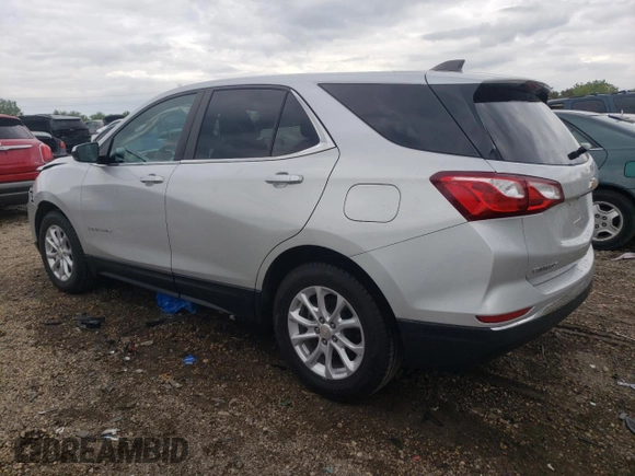 2021 Chevrolet Equinox LT z VIN 3GNAXKEV4MS101760, wystawiony jako Copart lot #57945775 z przebiegiem 162 125 mil mil oraz Szkoda całkowita • Salvage title. Historia ofert i sprzedaży dostępna na DreamBid. Obrazek 2.