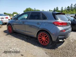 2020 Hyundai Elantra GT N Line with VIN KMHH55LC5LU123907, listed as a Copart auction lot 63770704 with 108,649 mi miles and Clean Title. Bid and sale history available at carsss.com. Image 2.