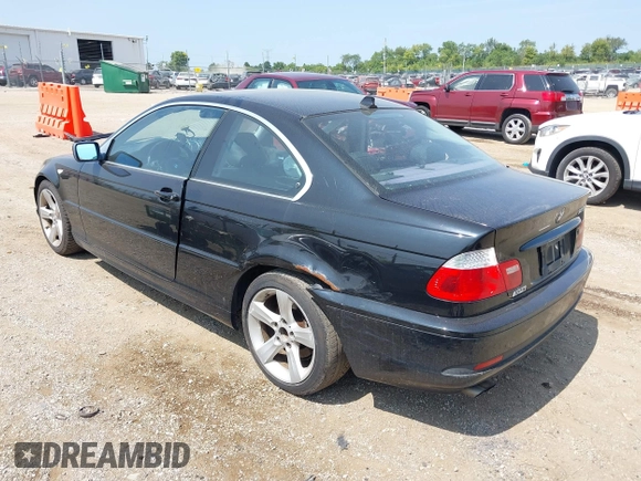 2004 BMW 3 Series 325Ci with VIN WBABD33464JY97187, listed as a IAAI auction lot 40164018 with Not Provided miles and . Bid and sale history available at carsss.com. Image 3.