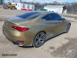2018 Infiniti Q60 3.0t LUXE with VIN JN1EV7EL4JM393131, listed as a IAAI auction lot 41813420 with 87,571 mi miles. Bid and sale history available at carsss.com. Image 4.