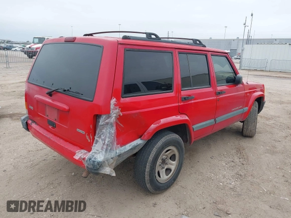 2000 Jeep Cherokee with VIN 1J4FT48S6YL206569, listed as a IAAI auction lot 41561948 with 189,544 mi miles and . Bid and sale history available at DreamBid. Image 4.