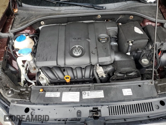 2013 Volkswagen Passat SE w/Sunroof with VIN 1VWBP7A31DC057251, listed as a Copart auction lot 51686445 with 107,792 mi miles and Salvage Title. Bid and sale history available at carsss.com. Image 11.