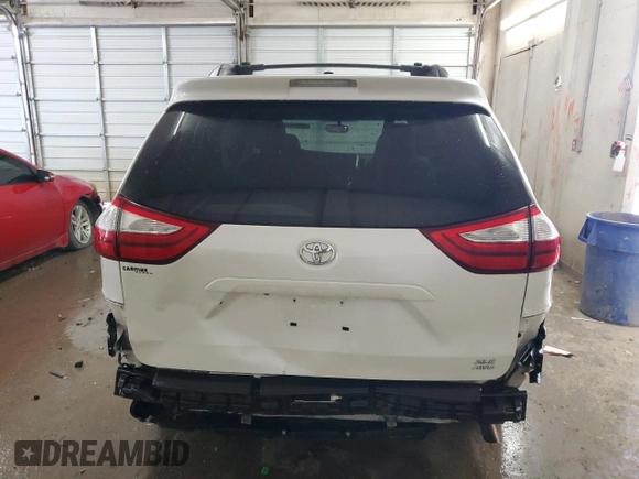 2015 Toyota Sienna Ltd with VIN 5TDDK3DC5FS124675, listed as a Copart auction lot 48346315 with 111,881 mi miles and Salvage Title. Bid and sale history available at carsss.com. Image 6.