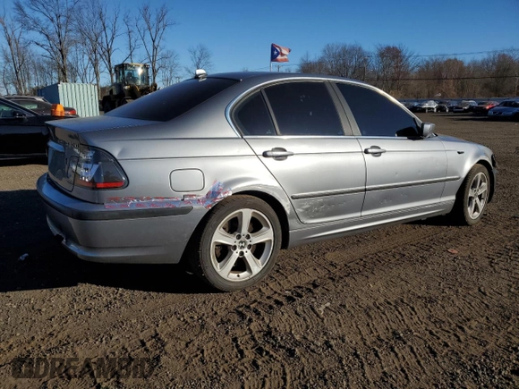 2004 BMW 3 Series 330xi with VIN WBAEW53424PN35938, listed as a Copart auction lot 41806585 with 188,271 mi miles and Non Repairable. Bid and sale history available at carsss.com. Image 3.