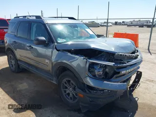 2024 Ford Bronco Sport Big Bend with VIN 3FMCR9B63RRE30980, listed as a IAAI auction lot 42314253 with 13,099 mi miles and . Bid and sale history available at DreamBid. Image 1.