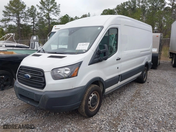 2018 Ford Transit Van with VIN 1FTBW2CM6JKA87247, listed as a IAAI auction lot 41746955 with NaN miles. Bid and sale history available at carsss.com. Image 17.