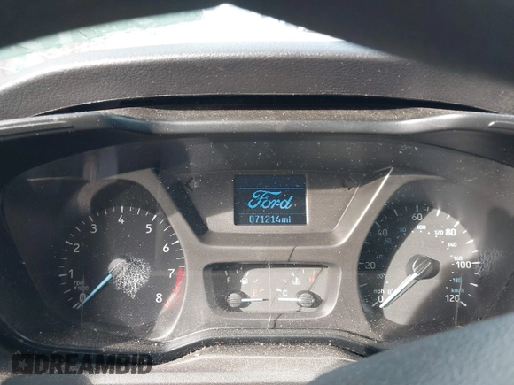2019 Ford Transit with VIN 1FTYE1ZM9KKB37770, listed as a IAAI auction lot 41626395 with 71,214 mi miles. Bid and sale history available at carsss.com. Image 7.