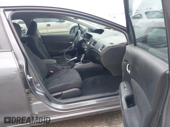 2013 Honda Civic LX with VIN 2HGFB2F53DH594735, listed as a IAAI auction lot 41910115 with Not Provided miles and . Bid and sale history available at DreamBid. Image 5.