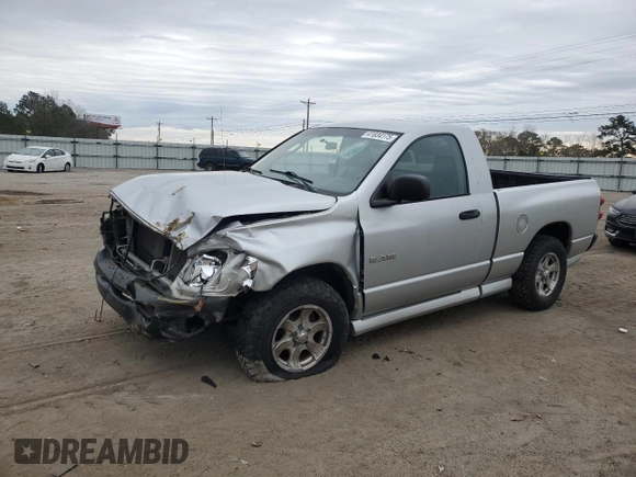 2008 Dodge 1500 ST with VIN 1D7HA16K88J236499, listed as a Copart auction lot 41834175 with 159,595 mi miles and Salvage Title. Bid and sale history available at DreamBid. Image 1.