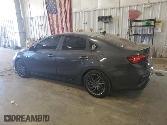 2021 Kia Forte LXS with VIN 3KPF24AD4ME267118, listed as a Copart auction lot 49473475 with 45,834 mi miles and Salvage Title. Bid and sale history available at carsss.com. Image 2.