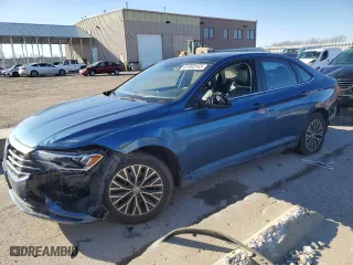 2019 Volkswagen Jetta S with VIN 3VWC57BU4KM051506, listed as a Copart auction lot 81080143 with 46,491 mi miles and Salvage Title. Bid and sale history available at carsss.com. Image 1.