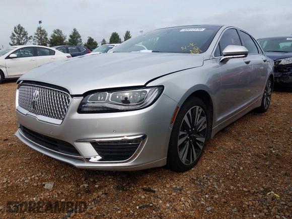 2019 Lincoln MKZ Hybrid Reserve II with VIN 3LN6L5MU5KR600166, listed as a Copart auction lot 45412170 with Not provided miles and Salvage title. Bid and sale history available at DreamBid. Image 2.