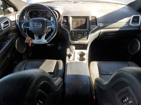 2018 Jeep Grand Cherokee Trackhawk with VIN 1C4RJFN96JC377074, listed as a Copart auction lot 53305975 with 27,625 mi miles and Salvage title. Bid and sale history available at DreamBid. Image 8.