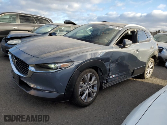 2021 Mazda CX-30 Premium with VIN 3MVDMBDM2MM220739, listed as a Copart auction lot 86848764 with 48,522 mi miles and Salvage title. Bid and sale history available at DreamBid. Image 1.