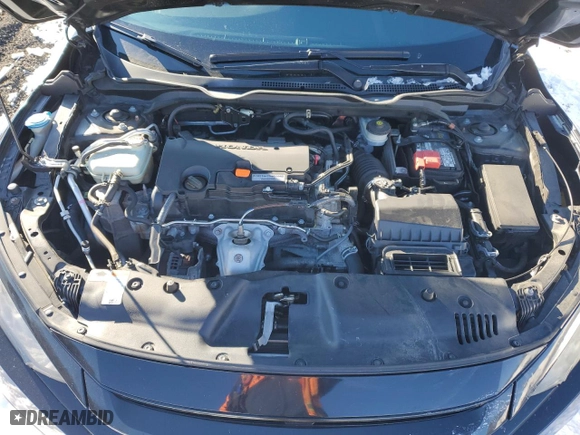 2017 Honda Civic Coupe LX-P with VIN 2HGFC4B04HH307833, listed as a Copart auction lot 87824385 with 92,323 mi miles and Salvage Title. Bid and sale history available at carsss.com. Image 12.
