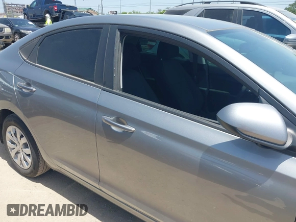 2022 Hyundai Accent SE with VIN 3KPC24A63NE175536, listed as a IAAI auction lot 42759210 with 16,370 mi miles and . Bid and sale history available at DreamBid. Image 6.