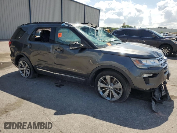2018 Ford Explorer Limited with VIN 1FM5K7F89JGB15710, listed as a Copart auction lot 63499065 with 65,419 mi miles and Salvage title. Bid and sale history available at DreamBid. Image 4.