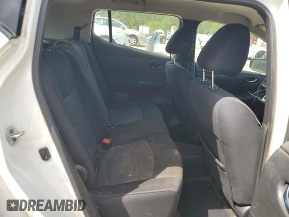 2018 Nissan LEAF SV with VIN 1N4AZ1CP9JC302563, listed as a Copart auction lot 56521215 with 104,124 mi miles and Clean title. Bid and sale history available at DreamBid. Image 10.