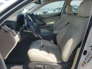 2011 Lexus IS 250 with VIN JTHBF5C2XB5132253, listed as a Copart auction lot 55254745 with 106,715 mi miles and Clean Title. Bid and sale history available at DreamBid. Image 7.