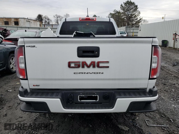 2021 GMC Canyon 4WD Elevation Standard with VIN 1GTH6BEN1M1289178, listed as a Copart auction lot 50322325 with 53,875 mi miles and Salvage Title. Bid and sale history available at carsss.com. Image 6.