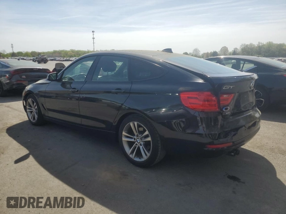 2014 BMW 3 Series 328i Gran Turismo xDrive with VIN WBA3X5C50ED557467, listed as a Copart auction lot 53655025 with 126,733 mi miles and Salvage title. Bid and sale history available at DreamBid. Image 2.