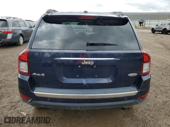 2016 Jeep Compass Latitude with VIN 1C4NJDEB9GD738788, listed as a Copart auction lot 53963875 with 124,781 mi miles and Clean Title. Bid and sale history available at DreamBid. Image 6.