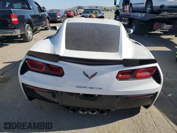 2015 Chevrolet Corvette 1LT with VIN 1G1YB2D78F5121332, listed as a Copart auction lot 42525555 with 41,943 mi miles and Clean Title. Bid and sale history available at carsss.com. Image 6.