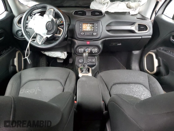 2017 Jeep Renegade Altitude with VIN ZACCJBBB0HPE84035, listed as a Copart auction lot 57789515 with 53,458 mi miles and Salvage title. Bid and sale history available at DreamBid. Image 8.